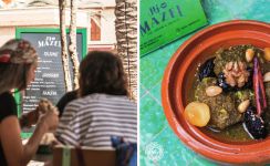 carte marocaine restaurant mazel marrakech