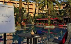 pool lounge sofitel palais impérial marrakech