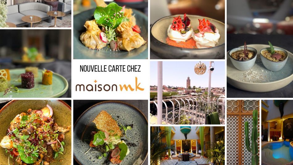 restaurant mk marrakech, la nouvelle carte