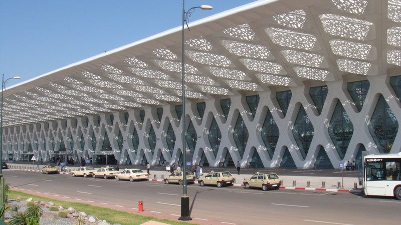 l'aeroport de marrakech